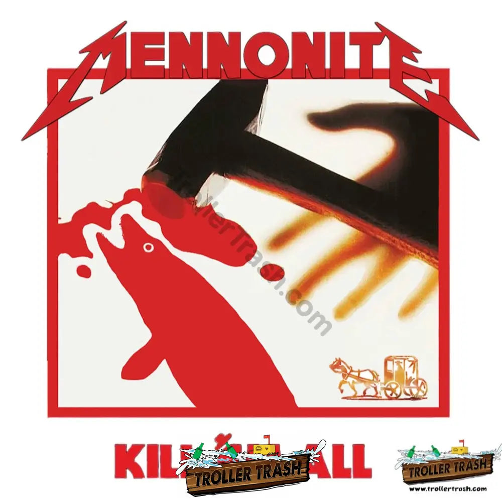 Mennonite Muskies Sticker Stickers