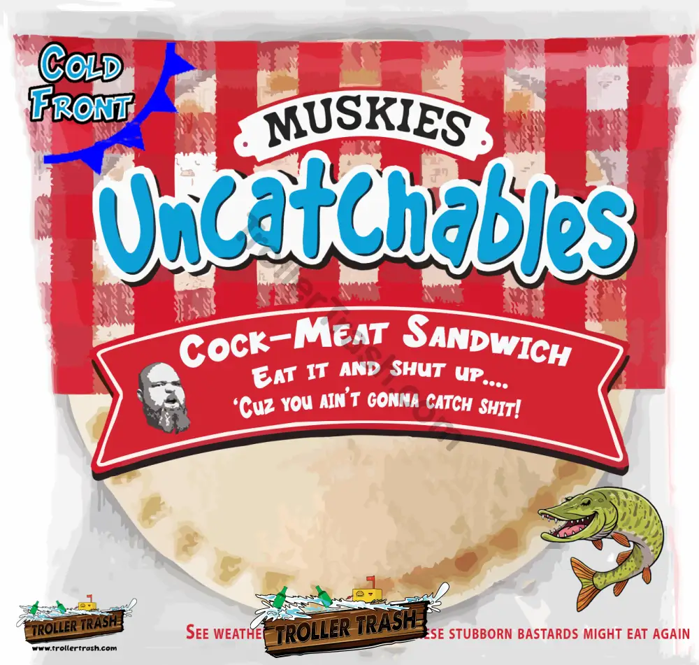 Cold Front Muskies - ’Uncatchables’ Sticker Stickers