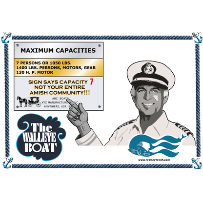 Loveboat Collection - Walleye - Cpt Stubing Amish