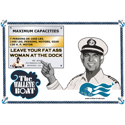 Loveboat Collection - Walleye - Cpt Stubing Fat