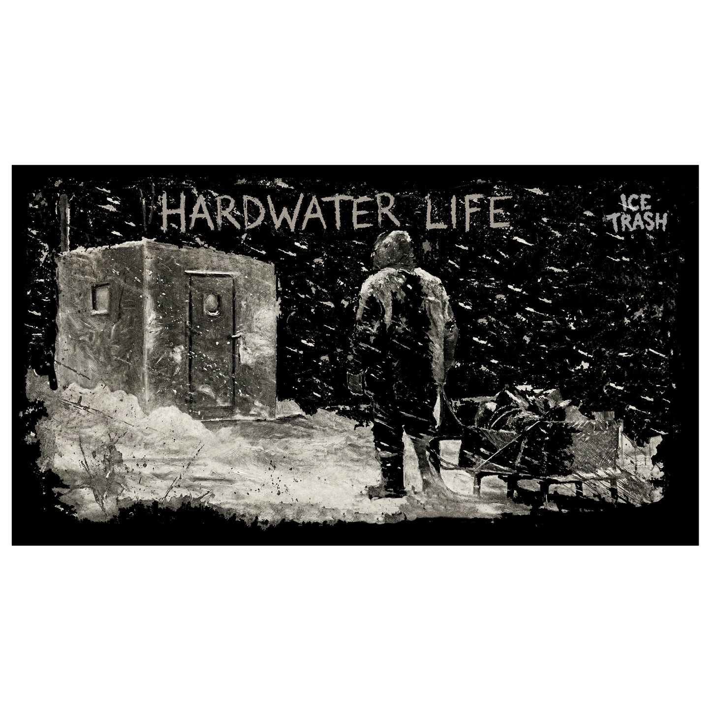 Hardwater Life Shack Tee