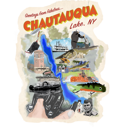 Greetings From Chautauqua Lake T-Shirts