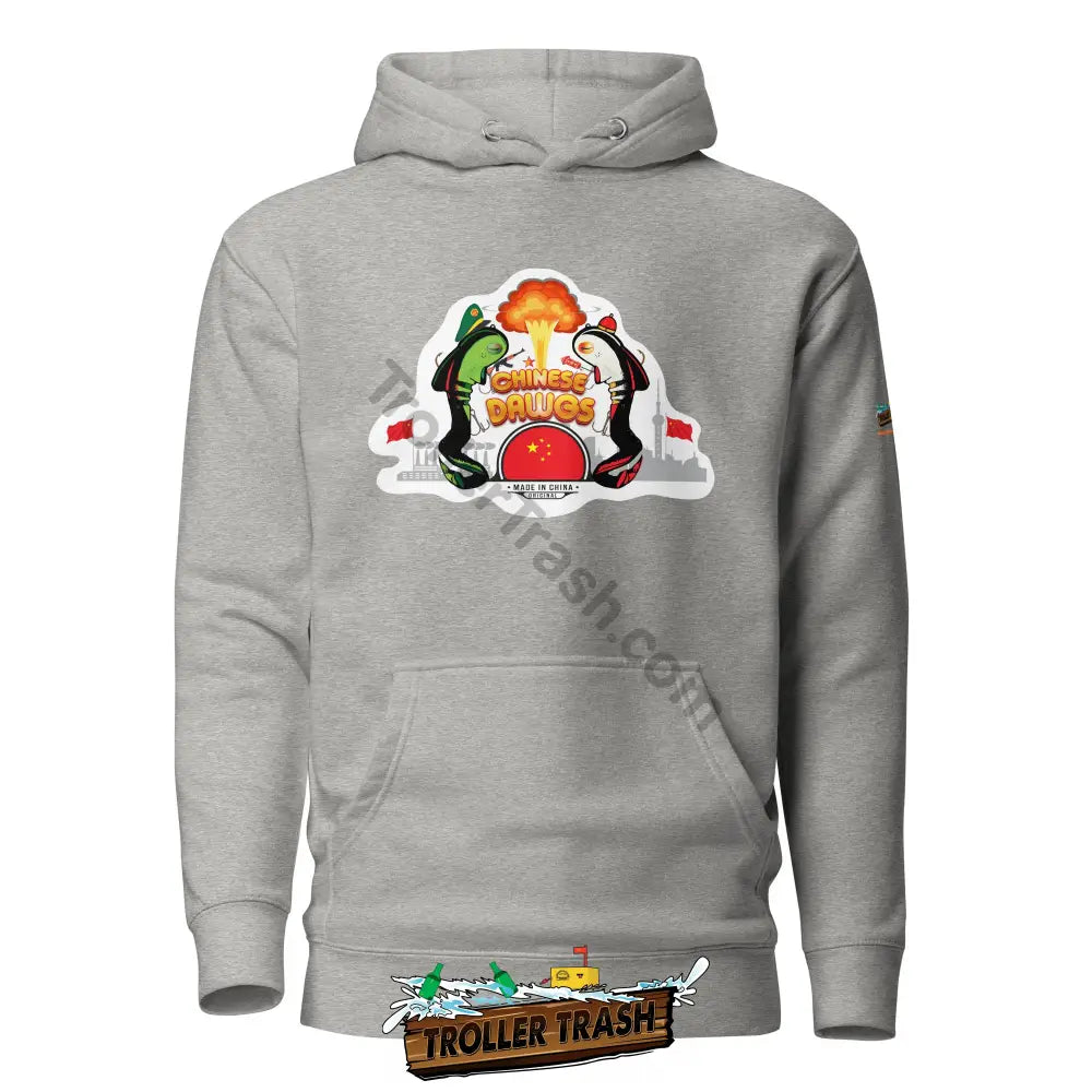 Chinese Dawgs Hoodie Carbon Grey / S Hoodies