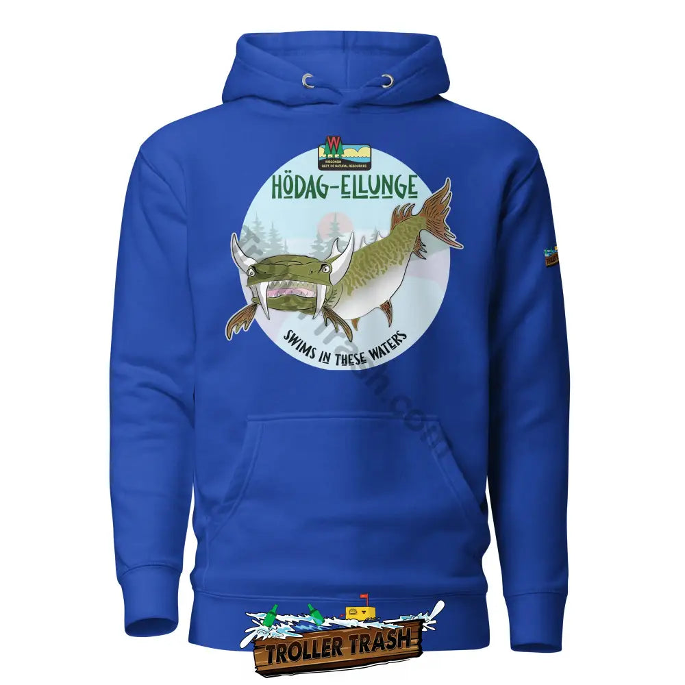 Hodag-Ellunge Hoodie Team Royal / S Hoodies