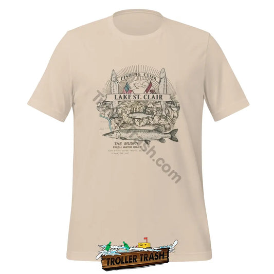 Lake St Clair Fishing Club Tee (2-Sided Print) S T-Shirts