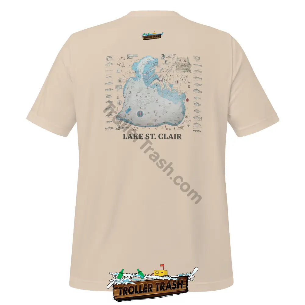 Lake St Clair Fishing Club Tee (2-Sided Print) T-Shirts