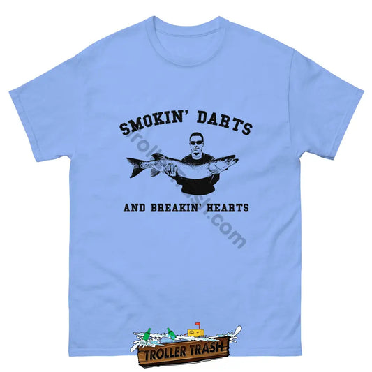 Smokin’ Darts Carolina Blue / S T-Shirts