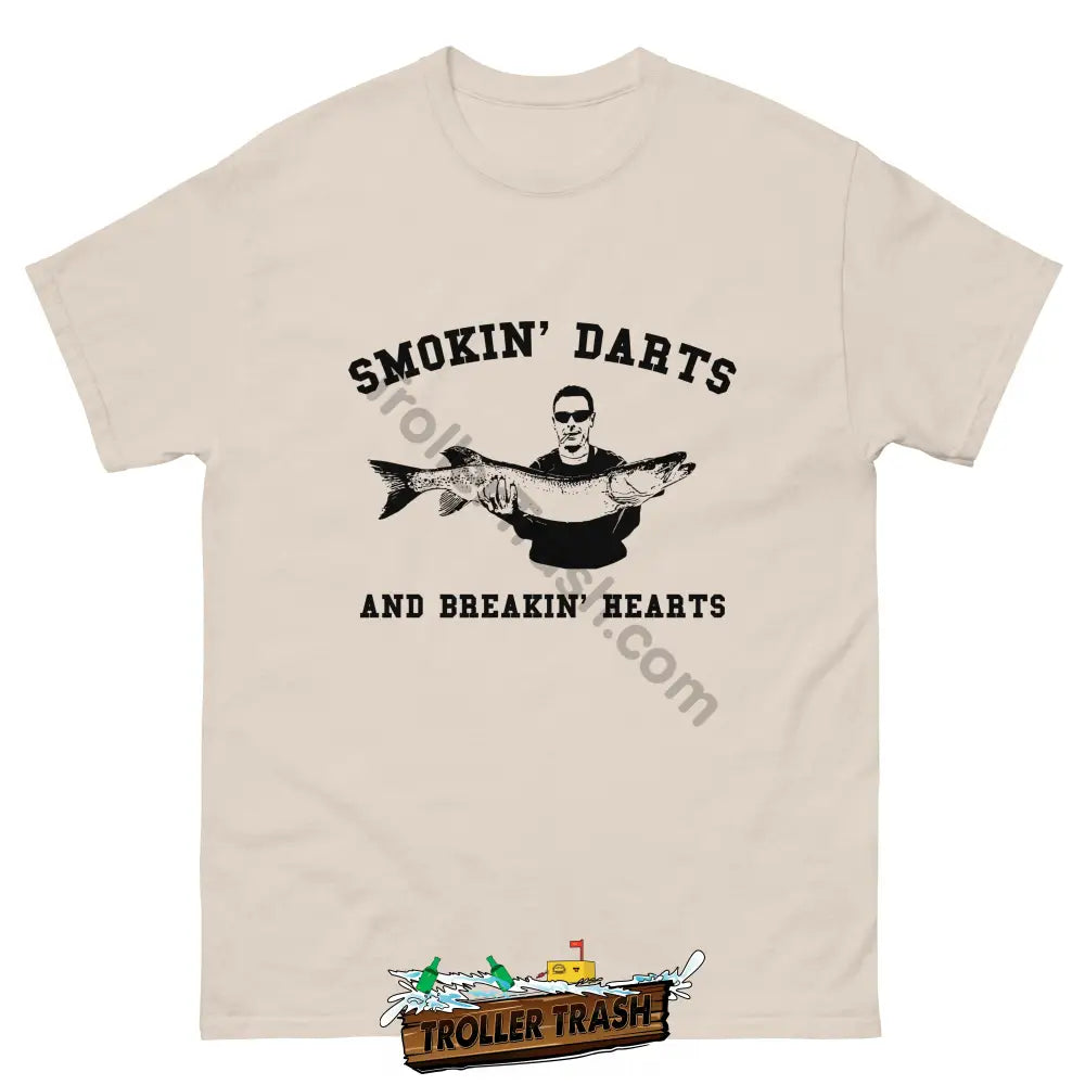 Smokin’ Darts Natural / S T-Shirts