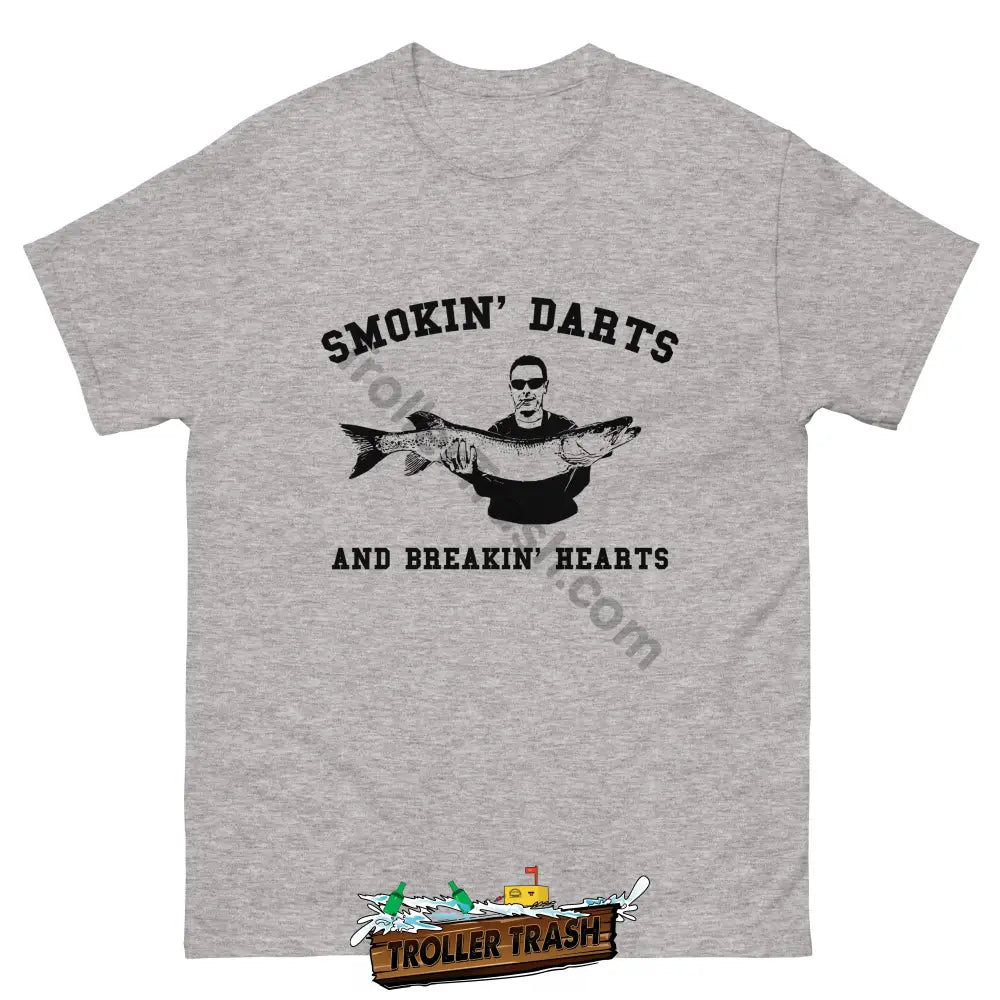 Smokin’ Darts Sport Grey / S T-Shirts