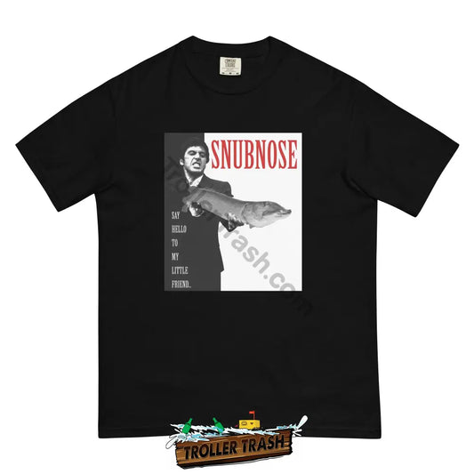 ’Snubnose’ Heavyweight T-Shirt Black / S T-Shirts