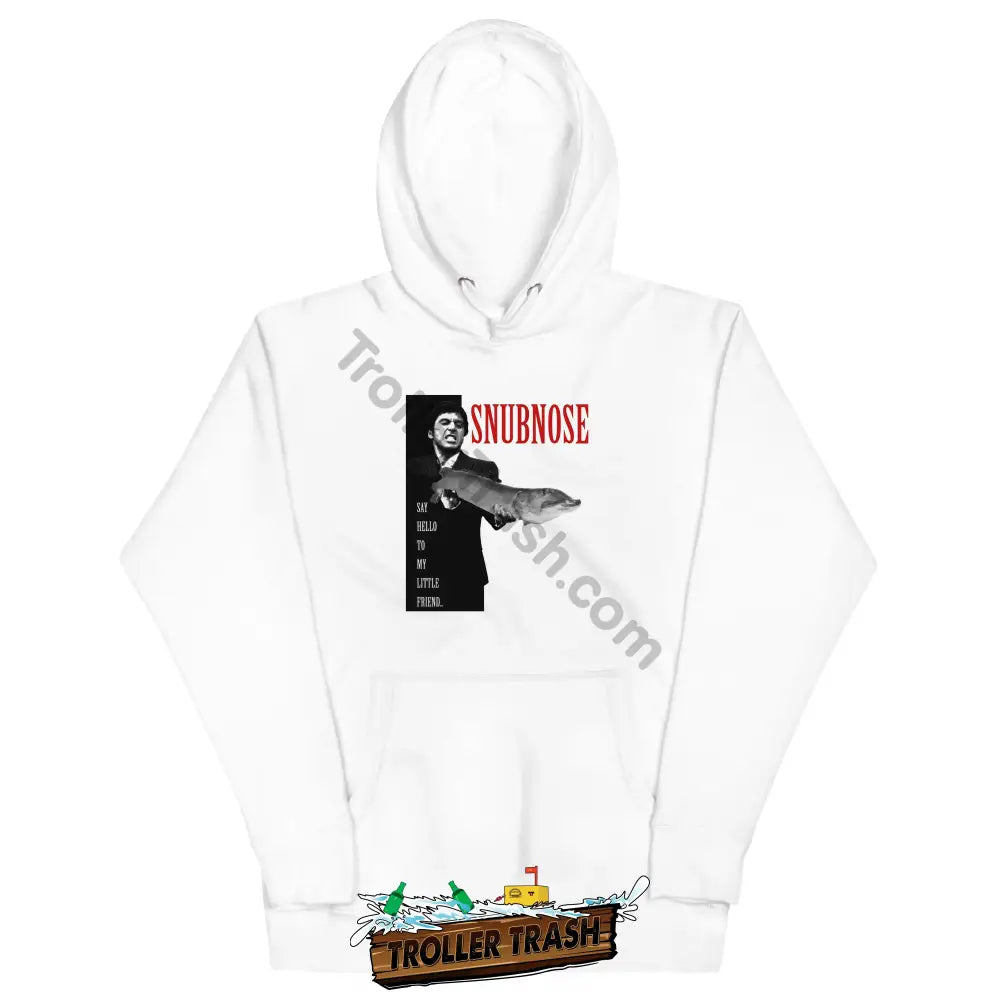 ’Snubnose’ Hoodie White / S Hoodies