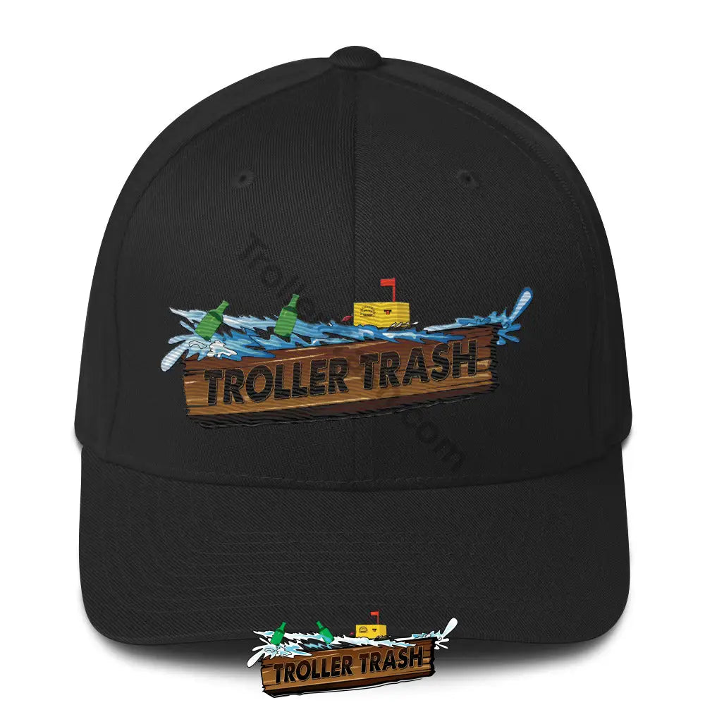 Troller Trash Flexfit Cap Black / S/M Other