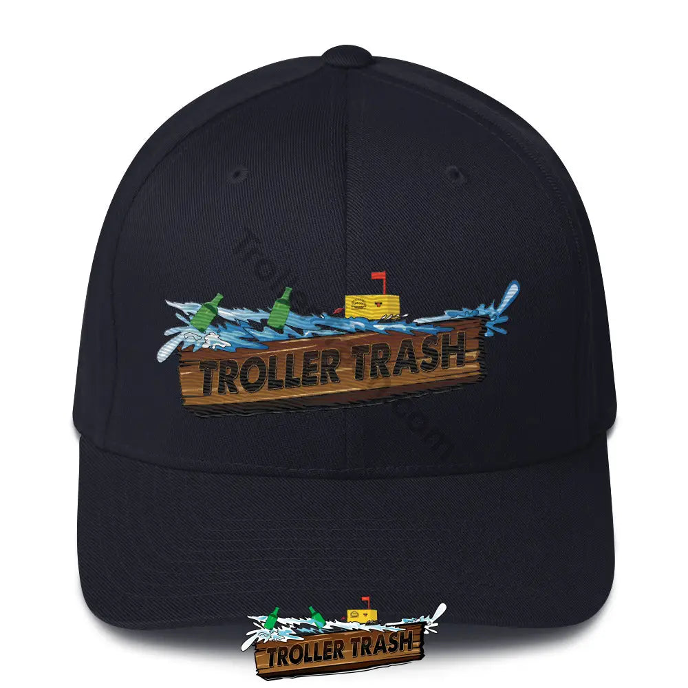 Troller Trash Flexfit Cap Dark Navy / S/M Other