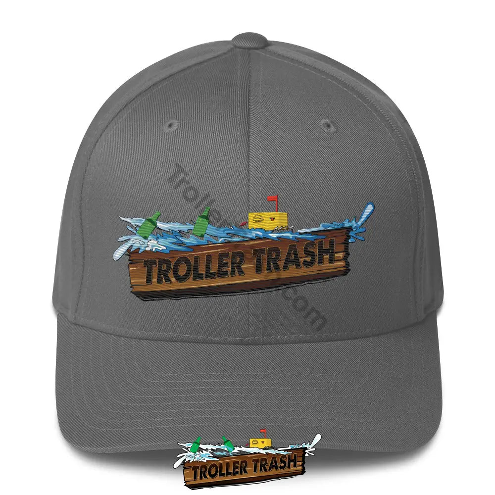 Troller Trash Flexfit Cap Grey / S/M Other