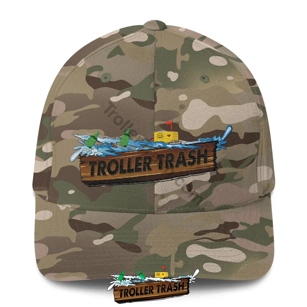 Troller Trash Flexfit Cap Multicam Green / S/M Other