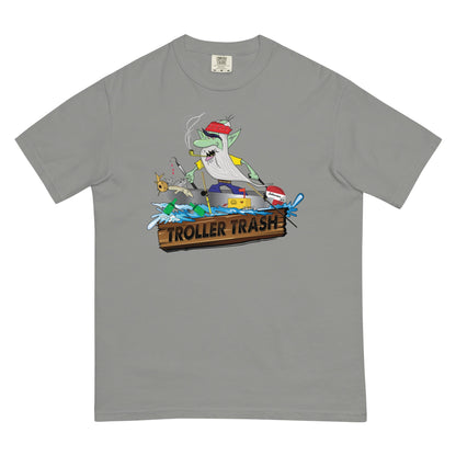 Troller Trash Logo Heavyweight T-Shirt Grey / S T-Shirts