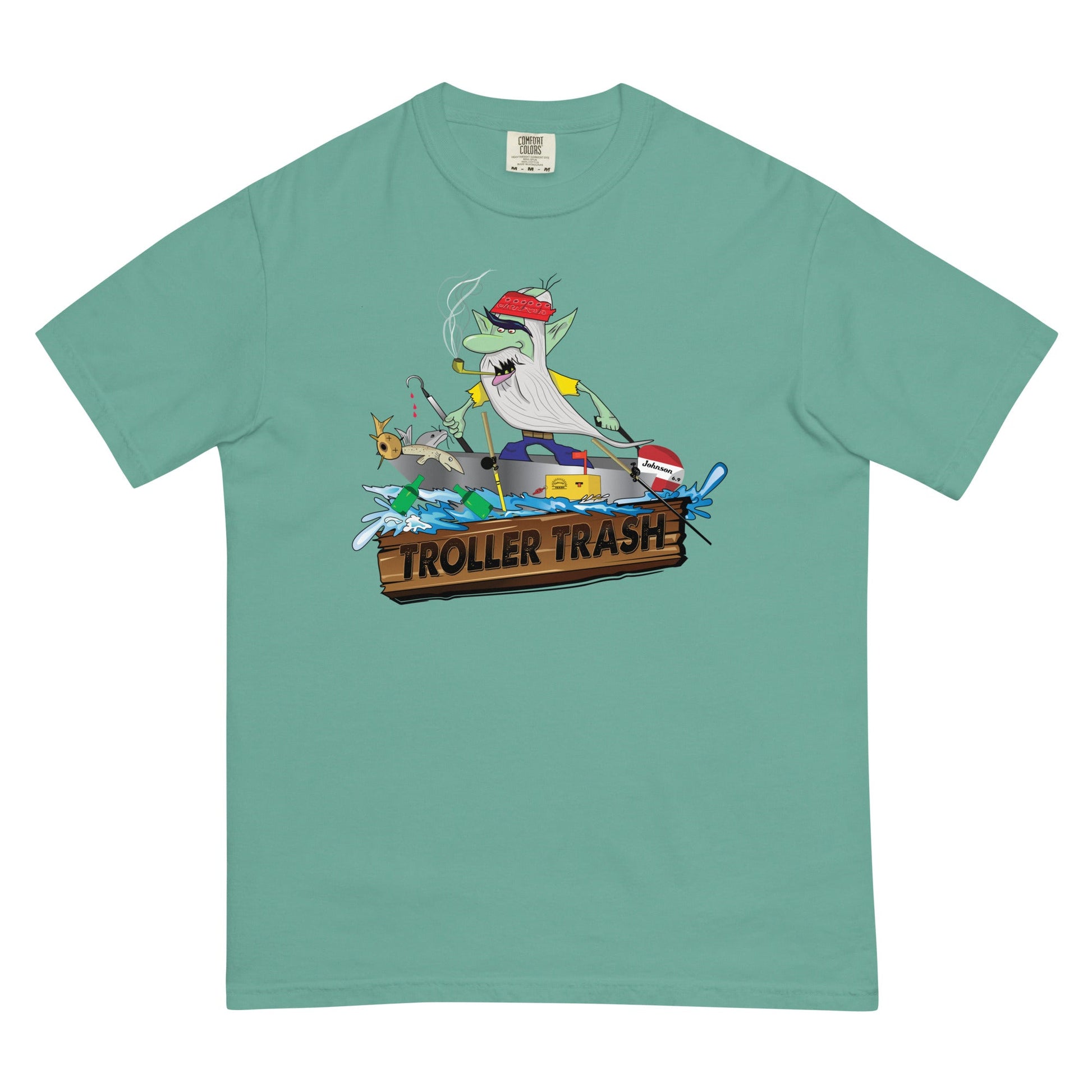 Troller Trash Logo Heavyweight T-Shirt Seafoam / S T-Shirts