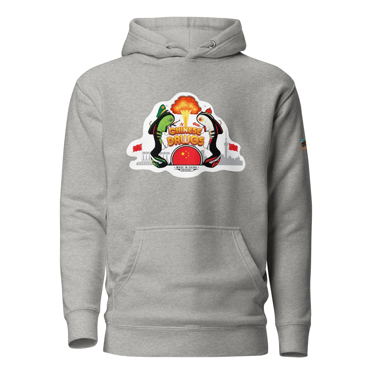 Chinese Dawgs Hoodie Carbon Grey / S Hoodies
