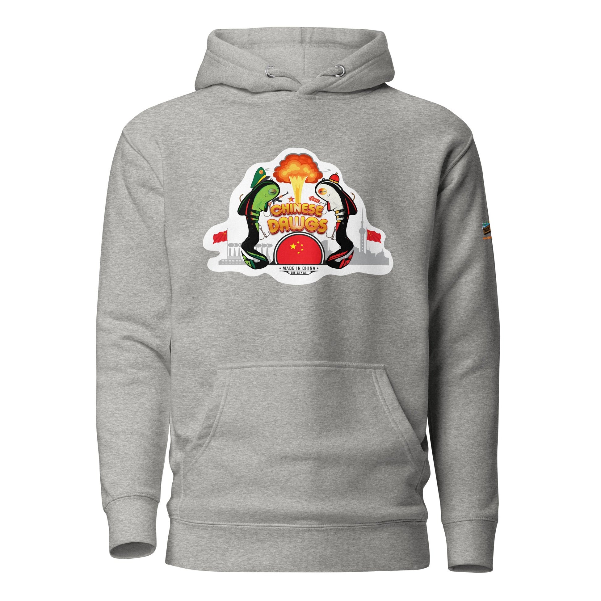Chinese Dawgs Hoodie Carbon Grey / S Hoodies