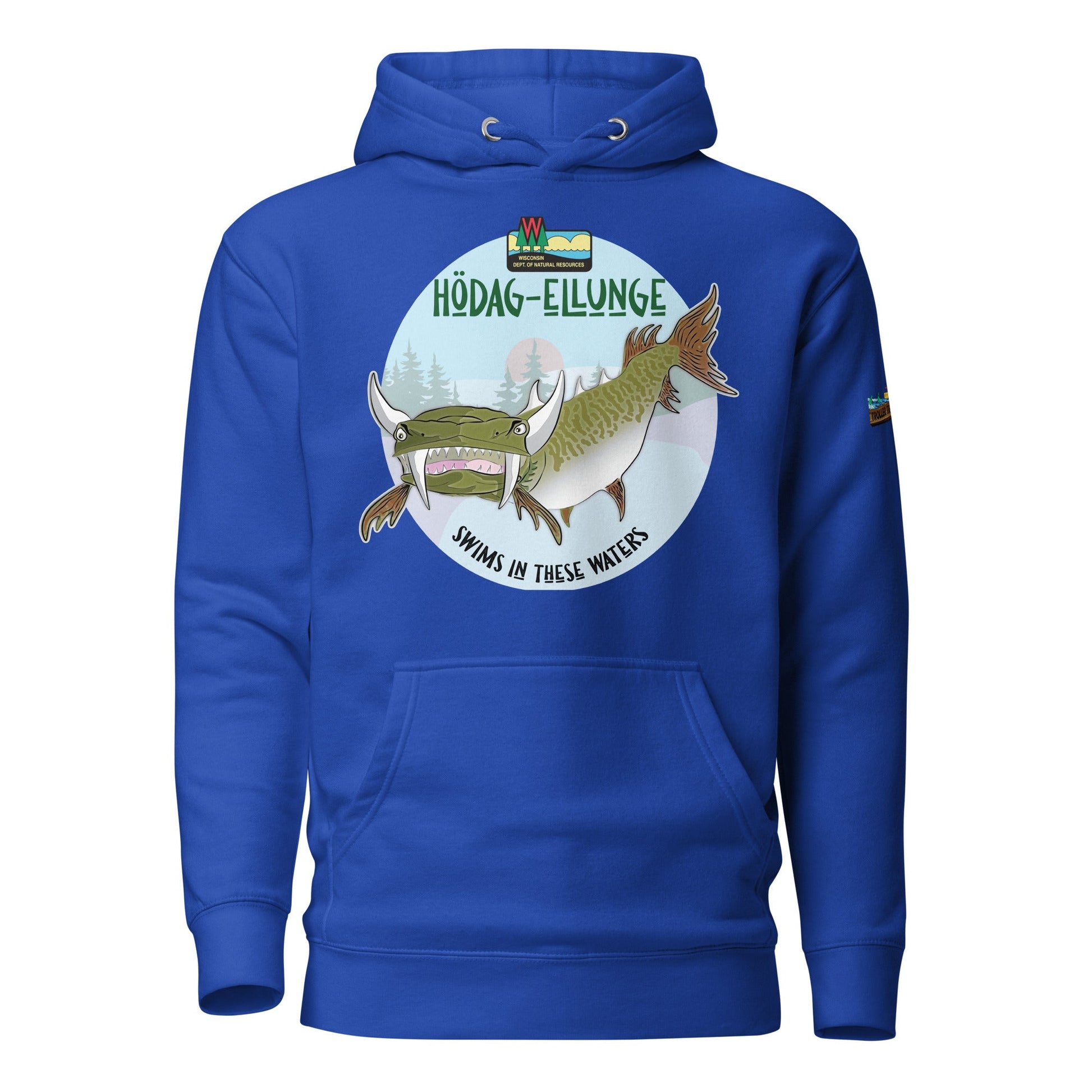 Hodag-Ellunge Hoodie Team Royal / S Hoodies