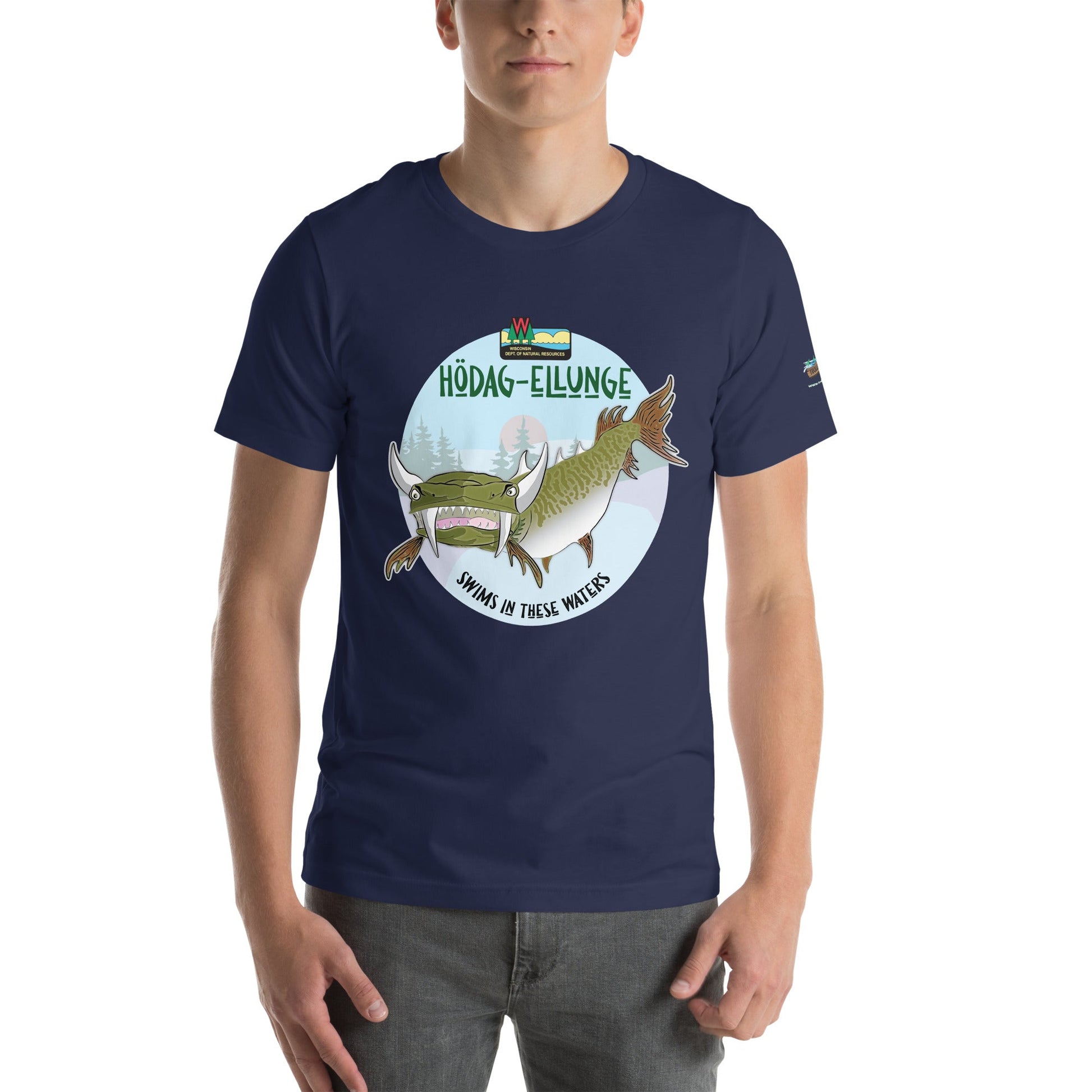 Hodag-Ellunge Navy / Xs T-Shirts