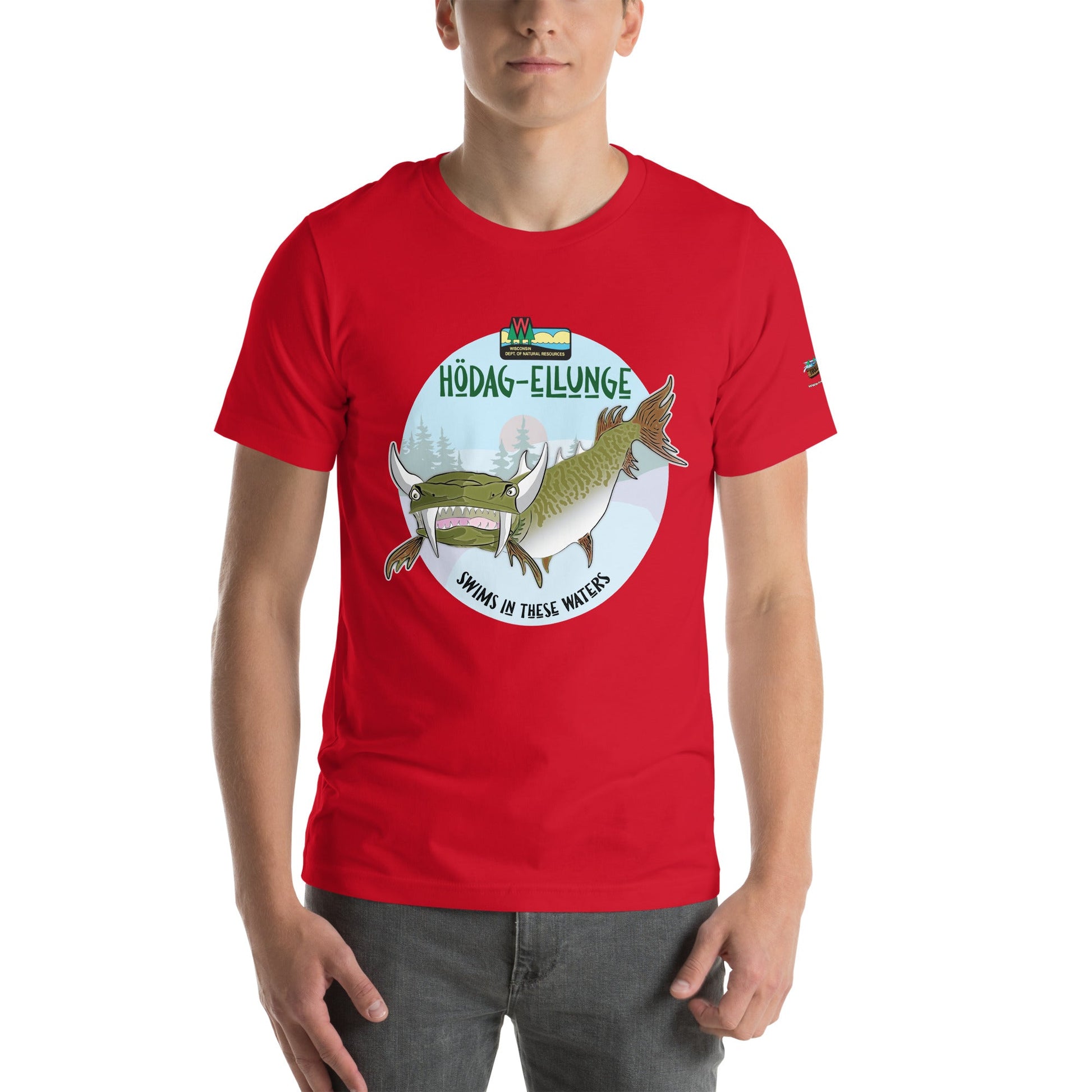 Hodag-Ellunge Red / Xs T-Shirts